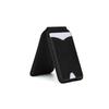 Magnetic Wallet Stand with Mirror Lightweight PU Leather Card Holder Phone Mount for Gym Sports Use