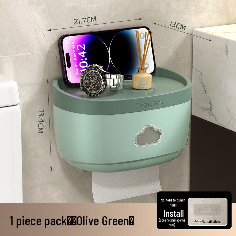 LIEI Desktop Toilet Tissue Box