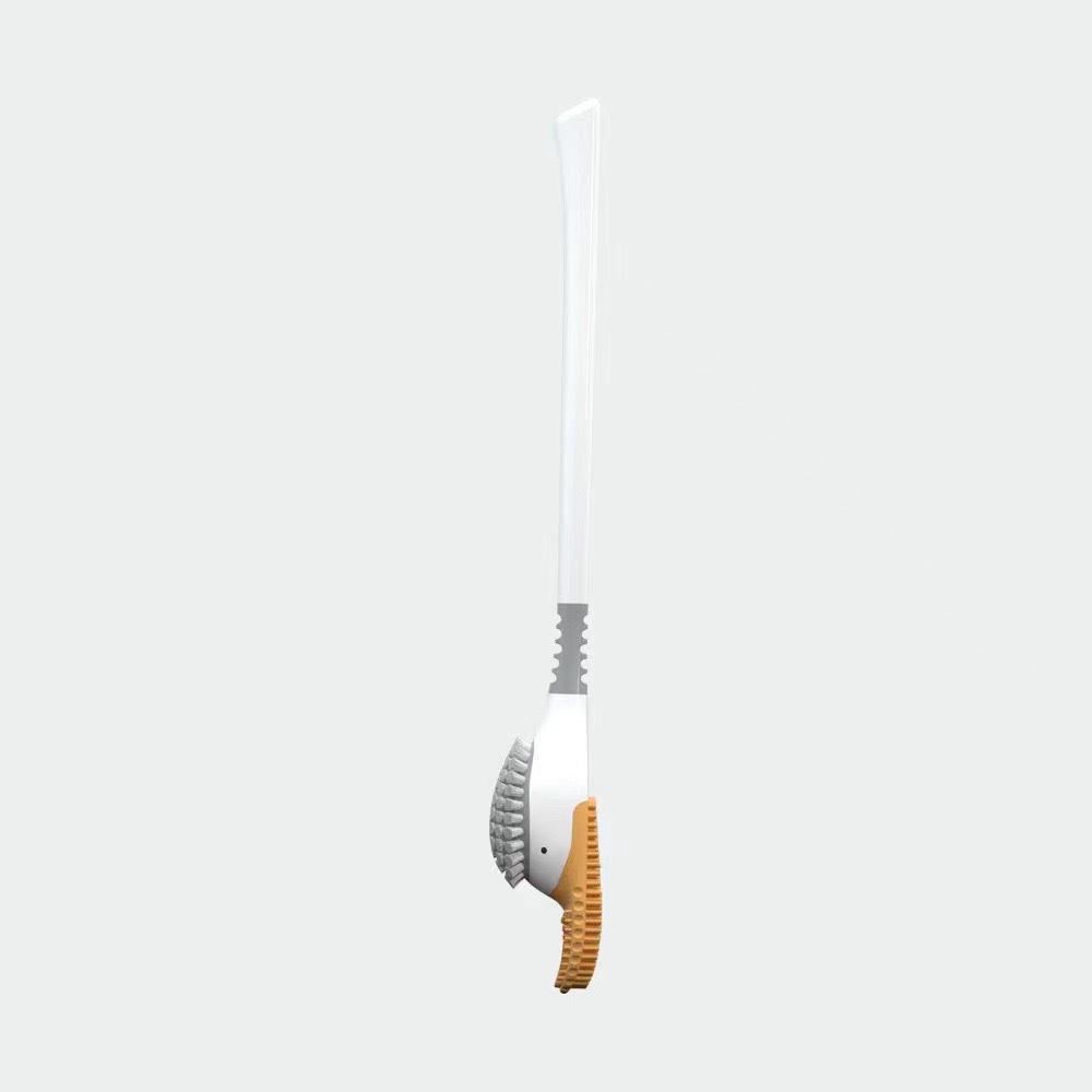 

Duck-Themed Wall-Mounted Silicone Toilet Brush - No-Punch, Multi-Functional Toilet Cleaner
