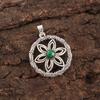 Malachite Pendant, 925 Sterling Silver Pendant Jewelry. Gift For Women Handmade Pendant Gemstone Jewelry