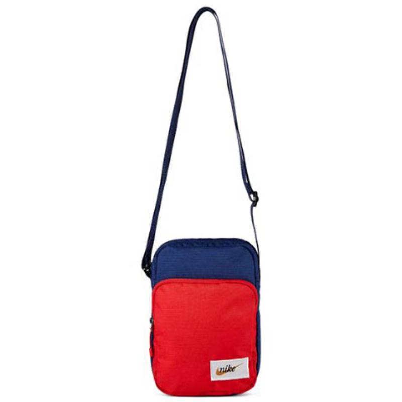 Nike Polyester Crossbody Bag Regular Unisex Red Blue Casual CK0988-492