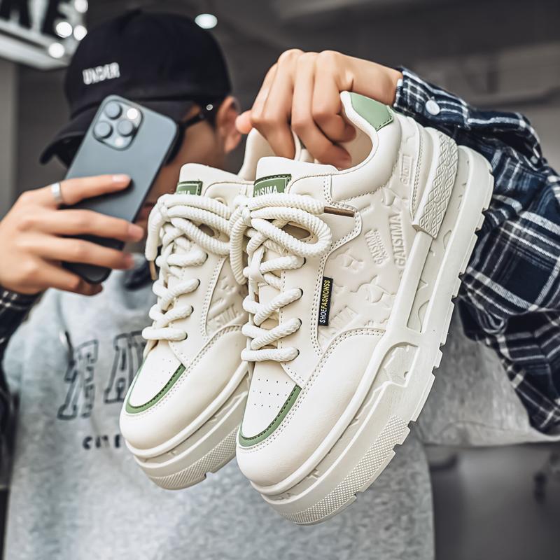 New Men And Women's Classic Fashion Low Top Thick Sole Skateboarding Shoes Comfortable Soft Sole Basketball Sneakers