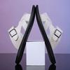 Men's Leather Slide Sandals Adjustable Buckle Casual Non-slip Summer Beach Slippers