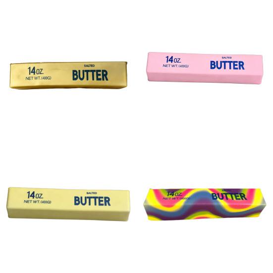 Squeeze Butter Toy Slow Rising Butter Stress Ball Soft Slow Rebound Butter Stick Squeeze Toy Portable Anxiety Relief Sensory Toy for Adults Kids