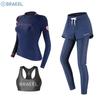 Womens UV Protection Long Sleeve Rash Guard Set With Pants Diving Snorkeling Surfing Swimming