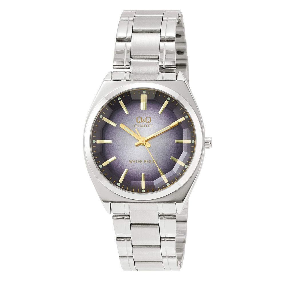 CITIZEN Japanese Water Free Metal Watch, Movement, Analog, Resistant, Adjustment, Band, Men's/Gentlemen's, Silver/Black, QB78-202/3591