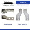J6P Tractor Headlight Frame Connection Aluminum Adapter Plate