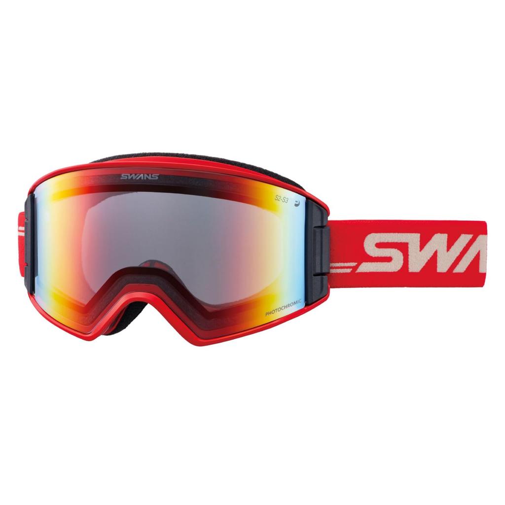 Swans OUTBACK GLR Snow Made in Glasses Shadow Mirror with Clear UV Glasses and OB-MDH-CMDH Goggles, Japan, Anti-Fog, Compatible, Photochromic, Mirror,