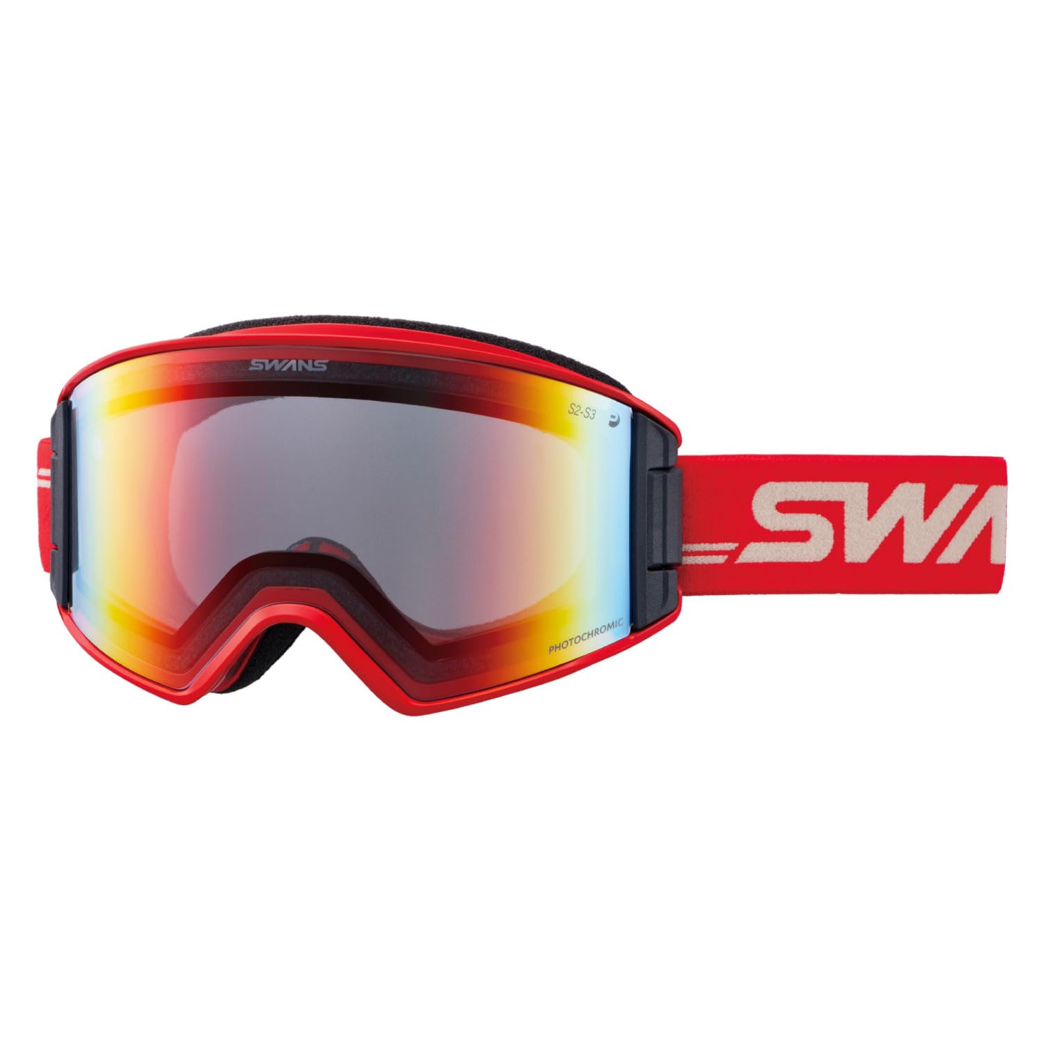 

Swans OUTBACK GLR Snow Made in Glasses Shadow Mirror with Clear UV Glasses and OB-MDH-CMDH Goggles, Japan, Anti-Fog, Compatible, Photochromic, Mirror,