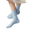 Japanese Fashion Star Pattern Socks Women College Style School Girls Crew Socks Casual Streetwear Middle Tube Socks