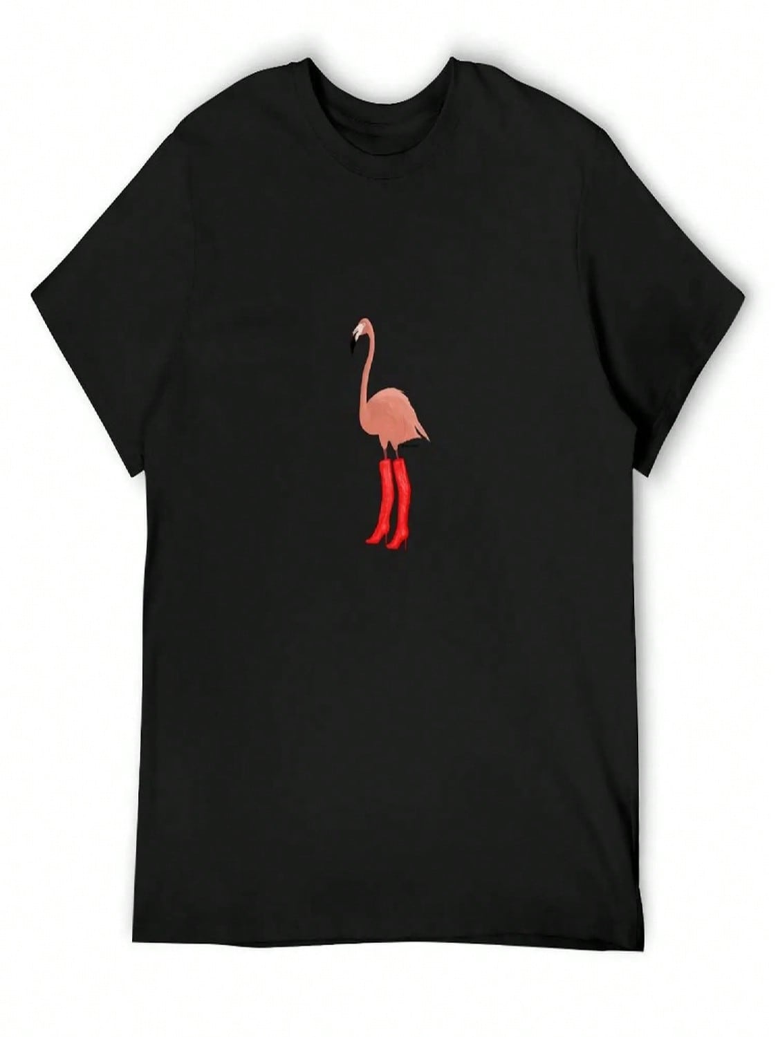 Kinky Flamingo T-Shirt Hippie Clothes Graphic T Shirts Plain Plain T Shirts unisex S разноцветный