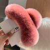 Large Plush Hair Clip For Women Handmade Korean Style Hair Accessory