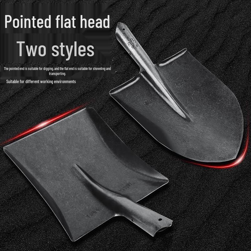 Lixin Manganese Steel Pointed Digging Shovel