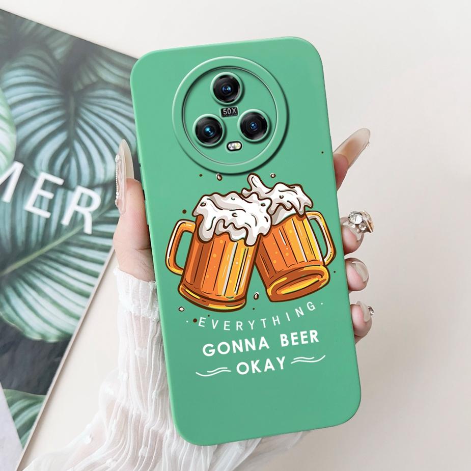 For Honor Magic5 Pro Case PGT-AN10 Cute Fashion Cartoon Cover Soft TPU Phone Case For Honor Magic 5 Pro Magic5 Lite Fundas Coque