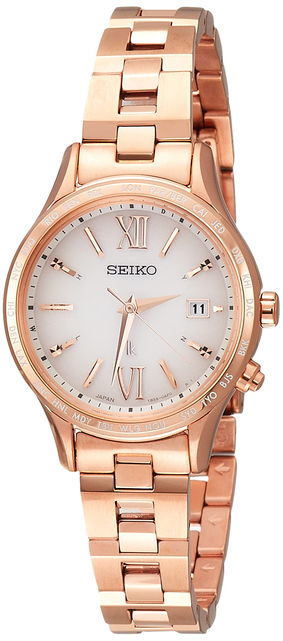 

[Годинник Seiko] Жіночий годинник Lucia SSVV040 з рожевого золота