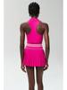 Alo Golf Pleated Skirt & Sleeveless High-End Yoga Tank Top Set - Women's Summer Clothing