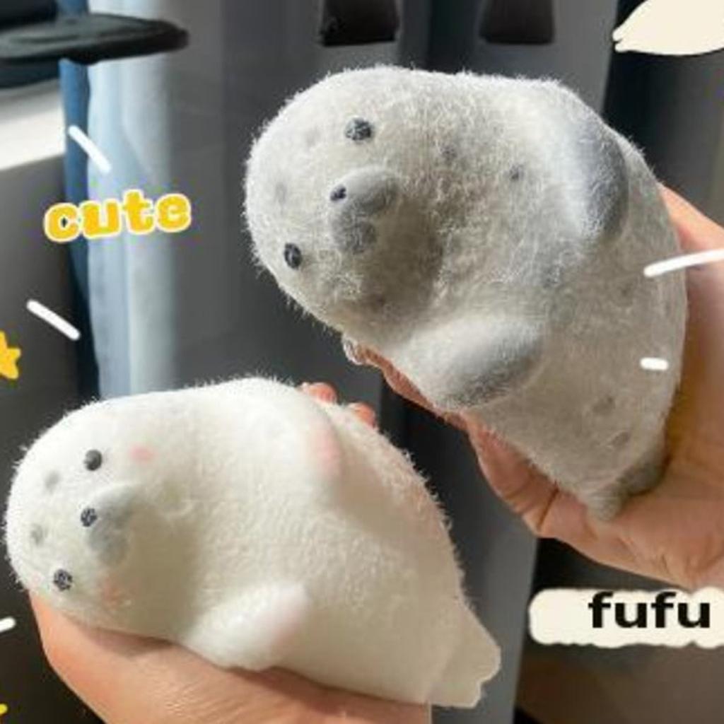 Seal And Sea Pinch Imitation Silicone Cement Feeling Bursting Xiaohongshu Popular Stress Relief Toy