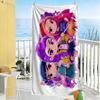 Space Adventure Trio Beach Towel Super Soft Microfiber Quickdry Fabric Comfortable Lightweight