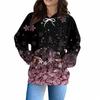 Women's Fashion Daily  Casual Hoodie Long Sleeve Printed Top