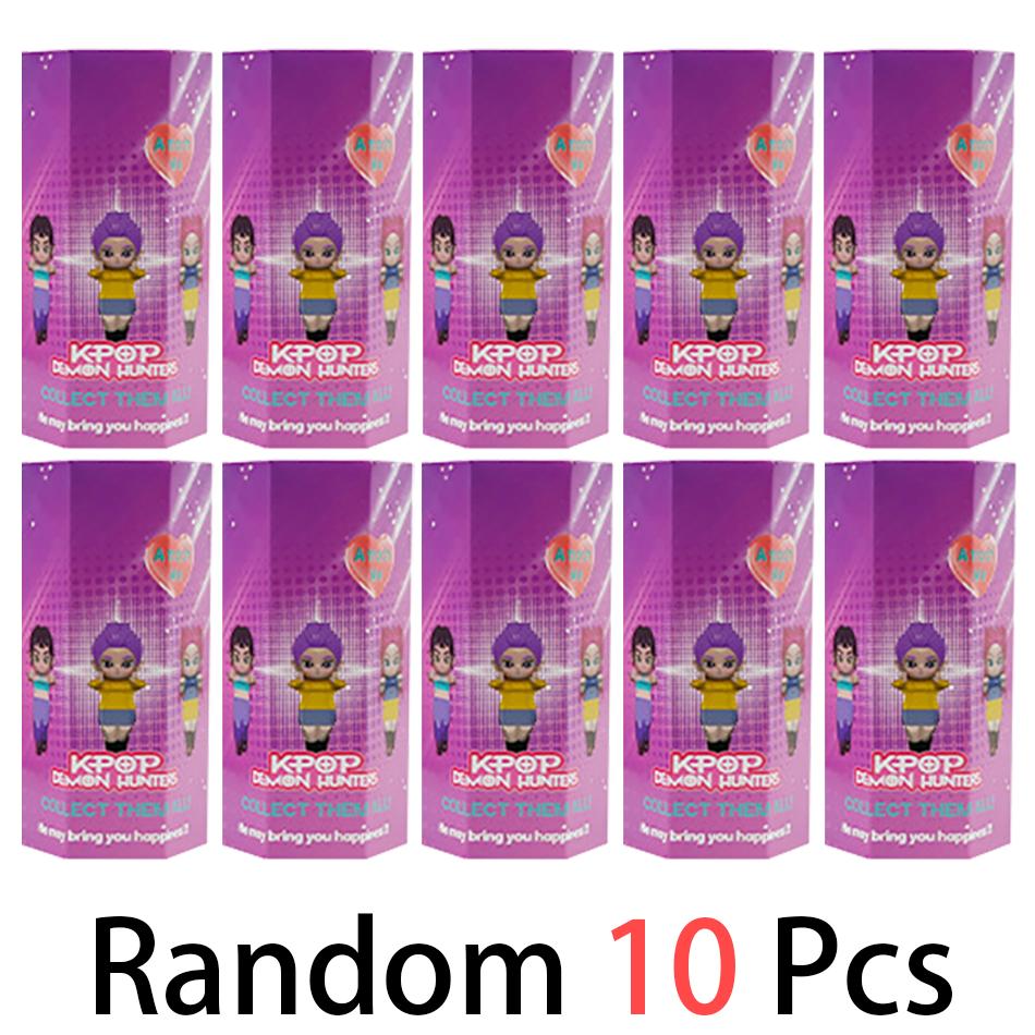 Kpop Demon Hunters box series Figure Model Toy Cartoon Gaming Peripherals Desk Decoration Halloween/Christmas for Kid GiftK