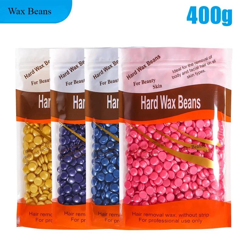 500g/50g Hard Wax Beans for Hair Removal Body European Brazilian Pearl for Wax Warmer Waxing Beans for Wax Heater Machine