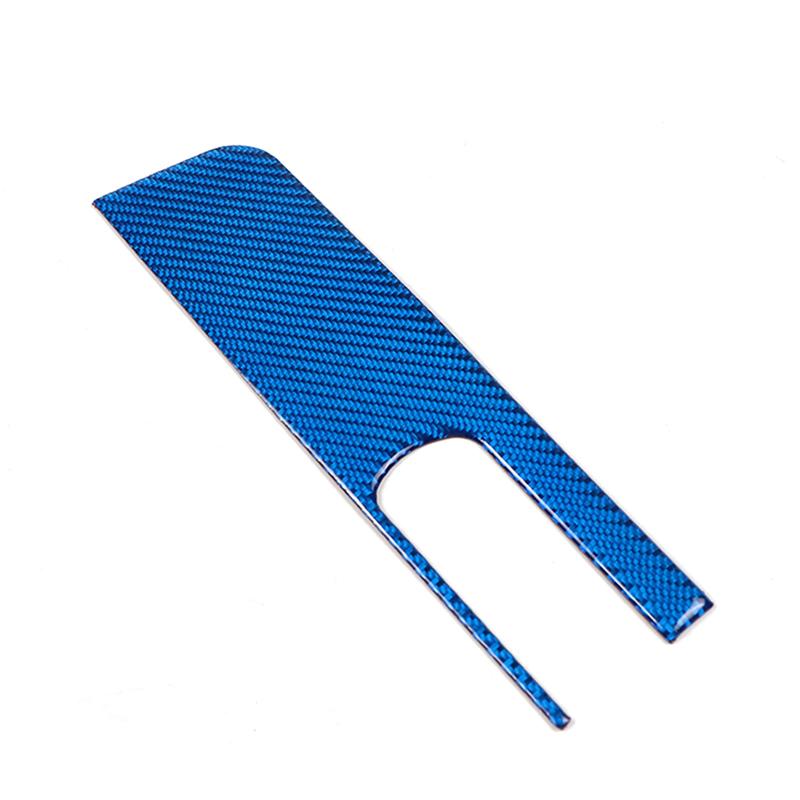 Soft Carbon Fiber For Toyota FJ Cruiser 2007- Car Handbrake Panel Sticker Decorate Covers Car Interior Accessories