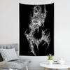 Sigilcore Spider Tattoo Dark Goth Tapestry Room Decor Wall Cloth Party Hanging Background Room Decor Baby Room