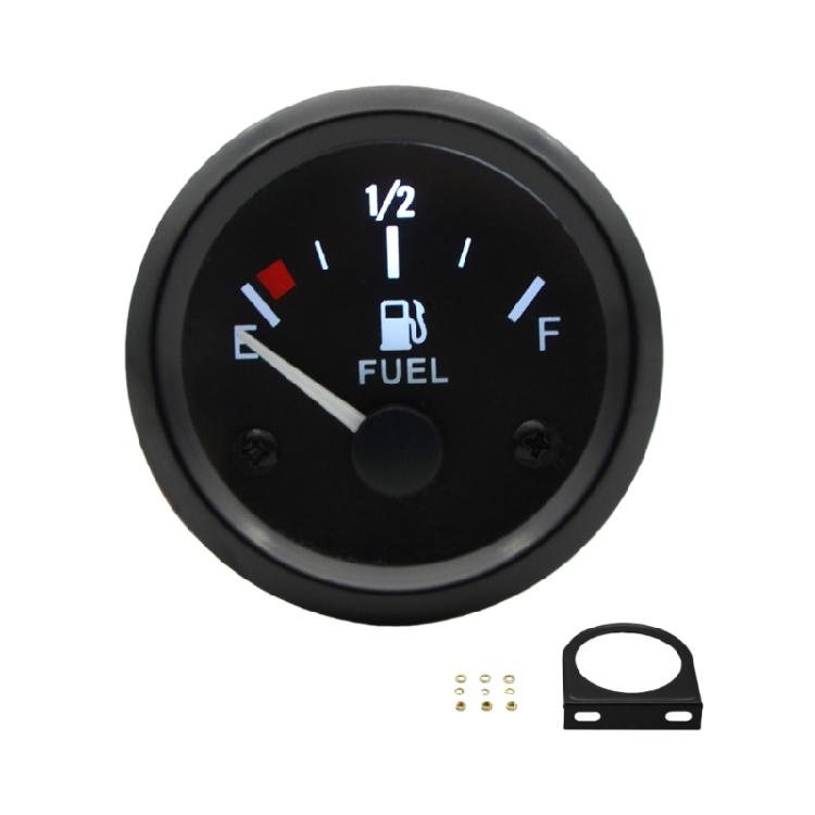 2Inch Fuel Level Gauge Meter LED Indicators Oil Capacity Sensor For 12V Automotive Motorcycle Applications