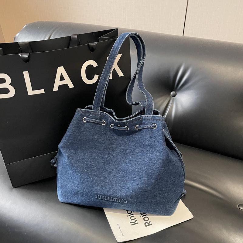 Denim Bag Women Commuter Tote Bag