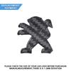 ABS Car Steering Wheel Sticker Emblem Badge for Peugeot 308 307 408 208 508 3008 2008 3008 5008 Interior Accessories