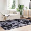 VidaXL Tapis Shaggy à poils longs gris foncé 130x200 cm polyester, tapis, tapis de chambre, tapis moderne, tapis de salon, 4102832
