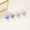 Simple and High-end, Fresh and Sweet, with Locks In the Heart Earrings