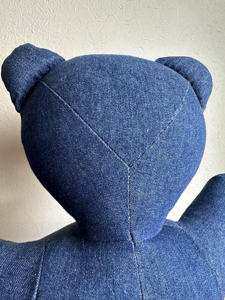 [USED] Denim Teddy Bear USA Bear