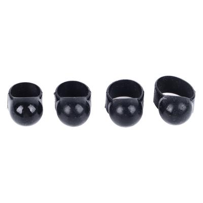 4 STÜCKE Ätherische Trommel Fingerling Silikon Rutschfest Trommel Fingerhülle für Anfänger
