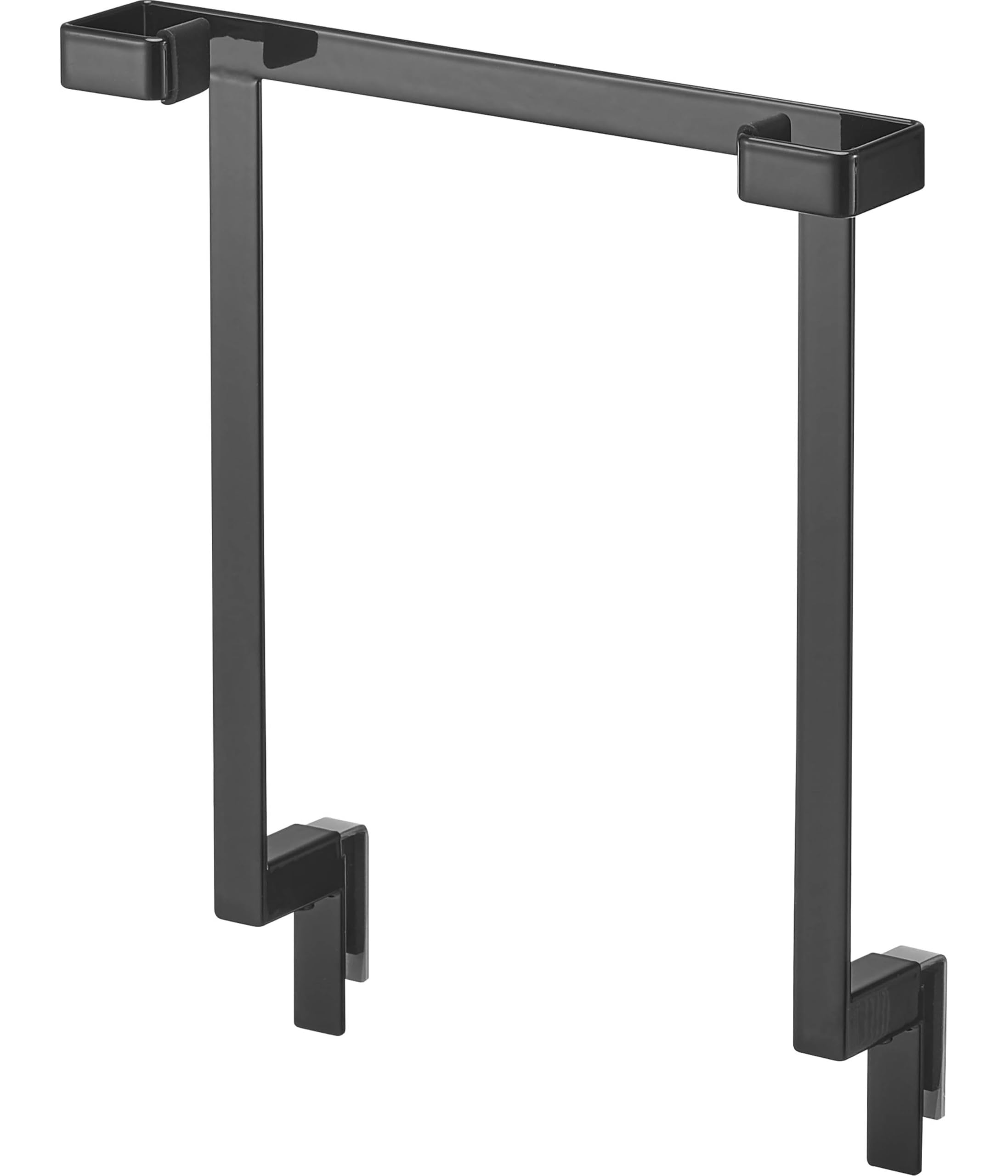 

Yamazaki Tower Storage Door Plastic Bag W22 x x Tower Plastic Bag Trash Model 10333 Under-Sink Hanger, Black, D8.1-10 H25.6cm, Stand, Hook, Can, чёрный