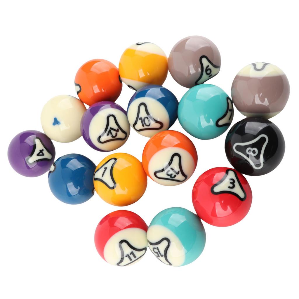Billiard Balls Set US  Pool Ball Resin 57.2mm Dia for Tournament Practice Billiard Balls Set Pool Ball Set Pool Balls