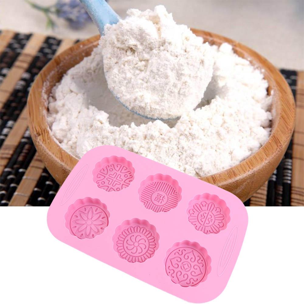Silicone for Cookies Make Muffin Cupcake Soap Mold Mold Pan Tray Bakeware Mooncake Making Mold
