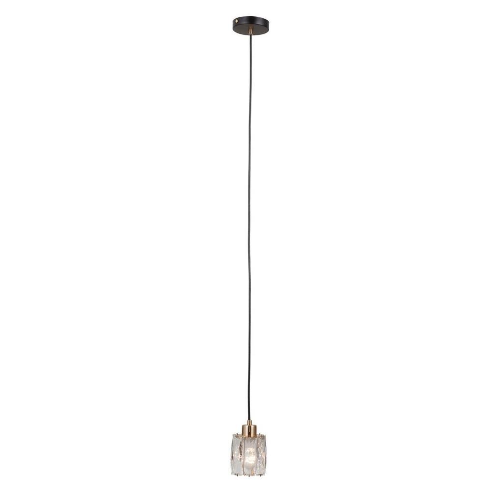 Lampa Wisząca TORNO PND-40813-1-BK-HBR Italux