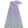 91x130cm Mesh Mermaid Scales Sequin Embroidery Fabric Kids Stage Performance Costume Handmade DIY Lace Designer Fabric