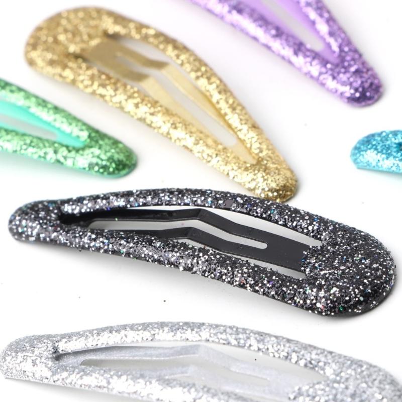 Set of 10pcs Infant Hair Barrettes Stylish Alloy Hair Clips For Babies Infants Sparkly Lightweight Design Headdress