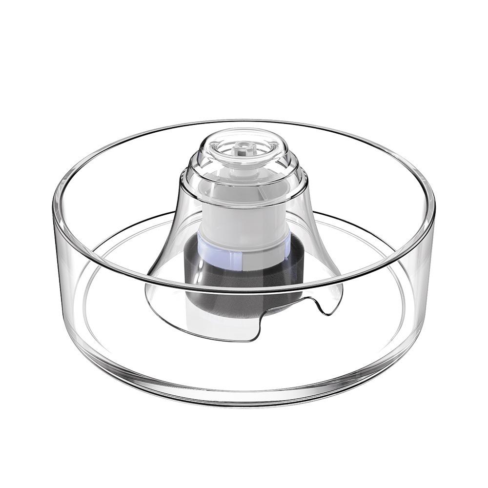 

2.7L Glass Cat Water Fountain - Filtration & Circulation System USB Only - No Adapter