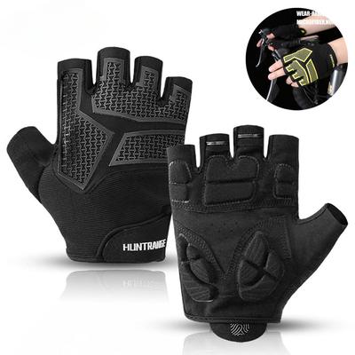 1 Paio di Guanti da Ciclismo Guanti da Mountain Bike Antiscivolo Assorbenti agli Urti Imbottiti Guanti da Ciclismo Adatti per Allenamento Ciclismo Fitness
