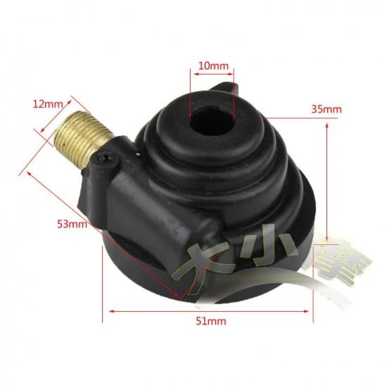 Motorcycle scooter Speedo Speedometer Hub Drive Gear 10mm 12mm 15mm  For Yamaha GY6  50 125 150cc B09 WY100 Moped Scooter