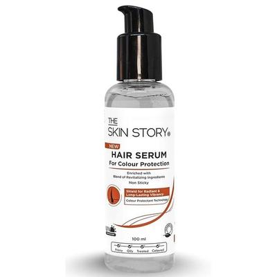 The Skin Story Farbschutz Haarserum | Für langanhaltende, lebendige Farbe | Schützt gefärbtes Haar | Nicht klebrig | Tägliche Anwendung | 100 ml