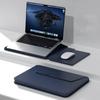 with Stand Laptop Sleeve Holder Automatic Closing Notebook Case for Macbook Air Men Women