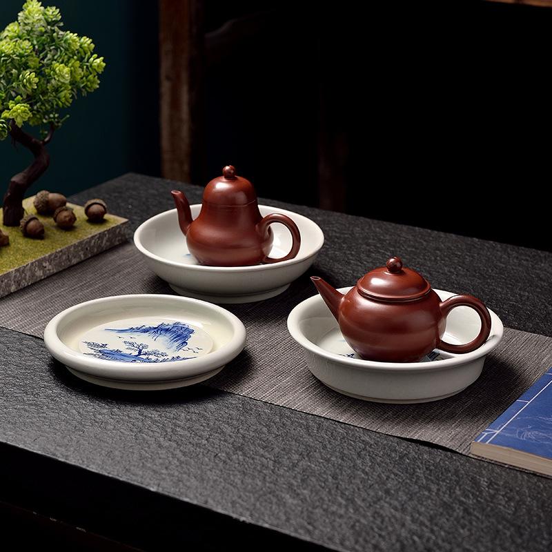 Pure Handmade Hand-pulled Cinnabar Clay Pot Purple Sand Teapot Kung Fu Tea Set Horizontal Pot Tea Brewer Water Grinding Process