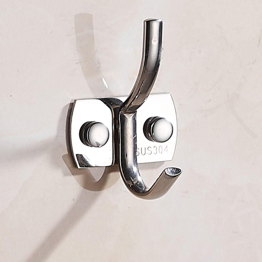 

Waterproof Coat and hat hook Strong Bearing Capacity Wall hook Durable Stainless Steel Hook Bath style 3