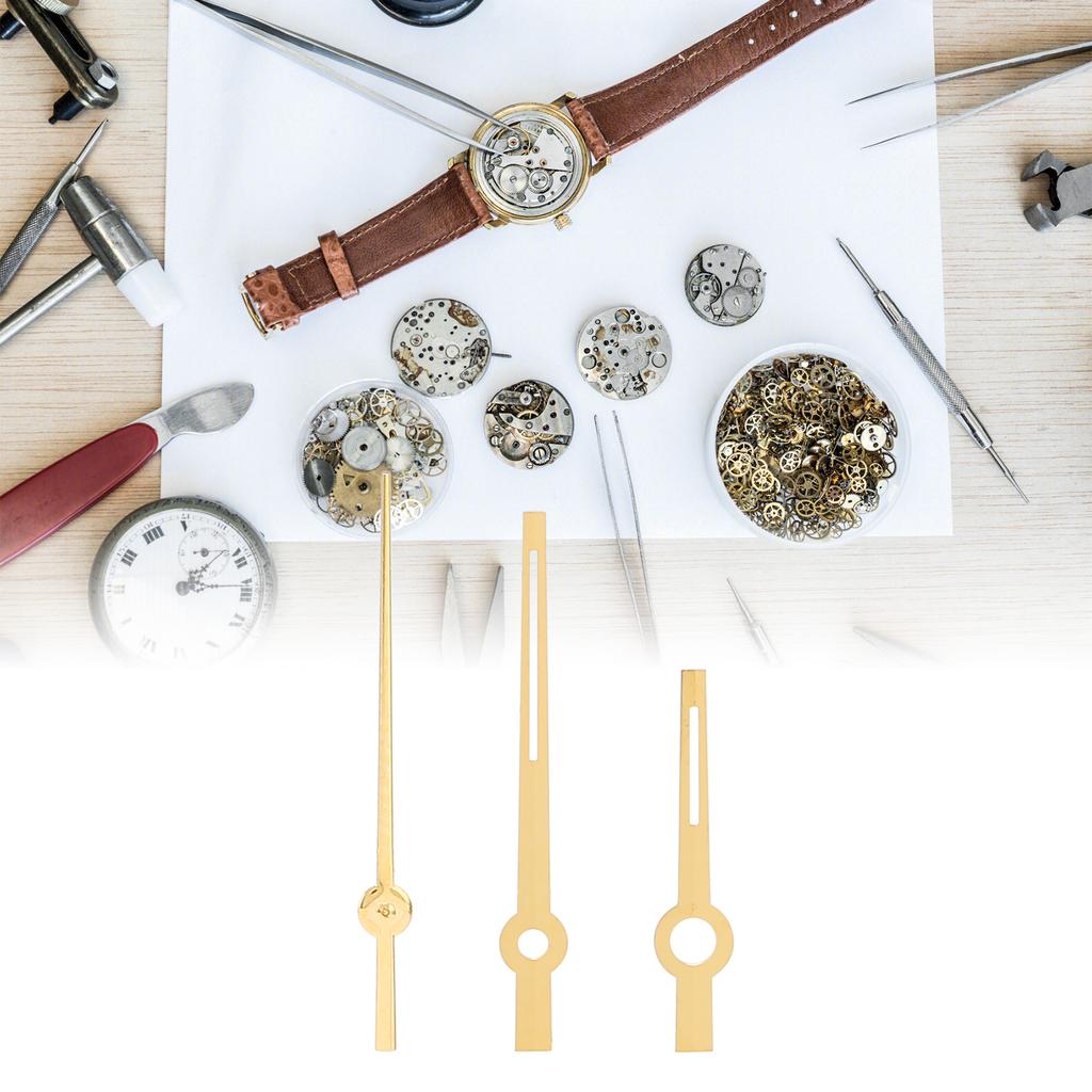 Luminous Watch Hands Hour Minute Second Hands Watch Spare Parts for 1570 Movement