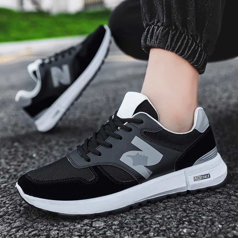 Manufacturer Sports Shoes Men's Shoes 2024 Autumn New Breathable Mesh Shoes Men's and Women's Same Casual Shoes Running Shoes