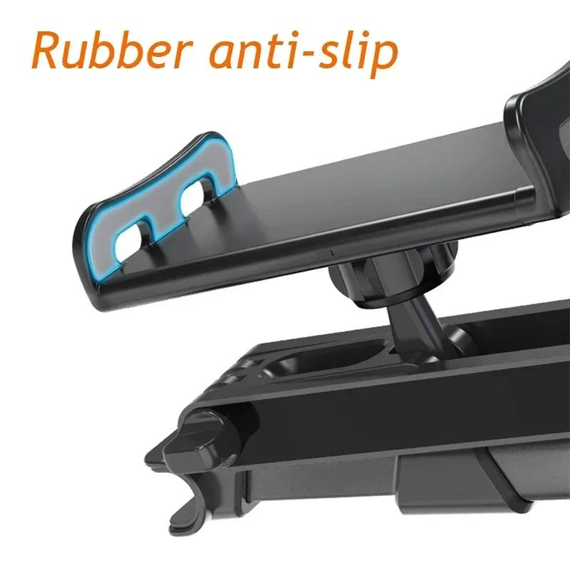 Teleskopik Araba Arka Yastık Telefon Tutucu Tablet Dönen Araba Koltuğu Arka Stand Telefon Tablet için Baş Dayama Braketi 5 13 İnç